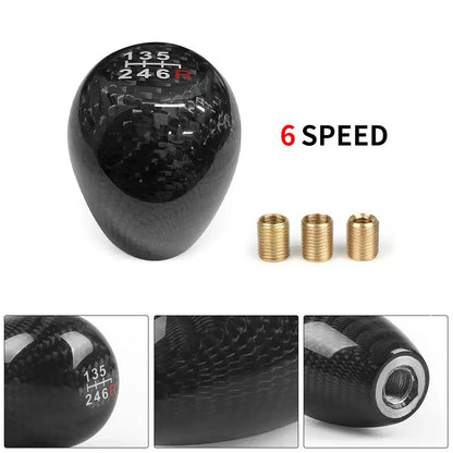 JDM Carbon Fiber Shifter Knob