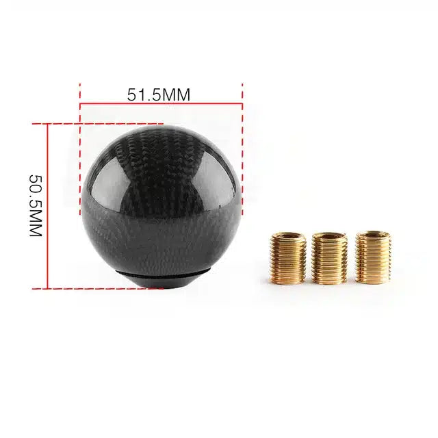 Universal Oval Carbon Shift Knob