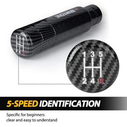 13CM Carbon Style Shift Knob