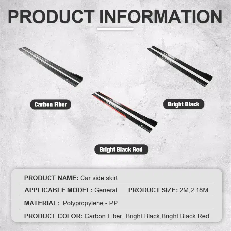 Universal Side Skirt