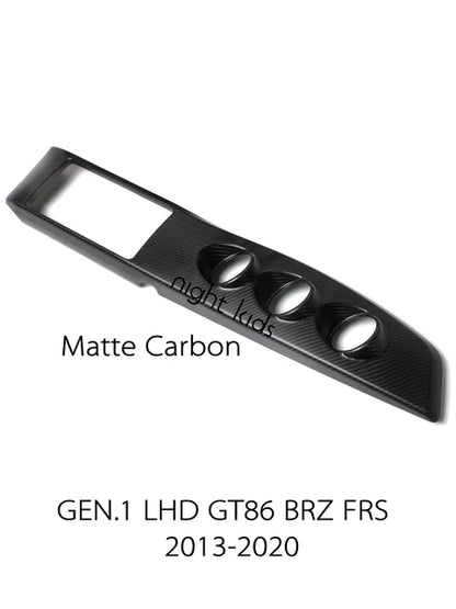 Carbon Gauge Panel