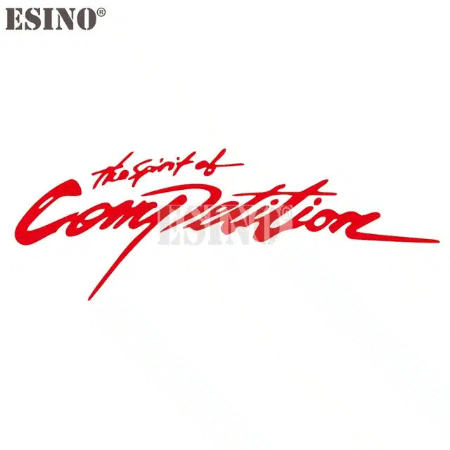 Spirit of Competition Sticker