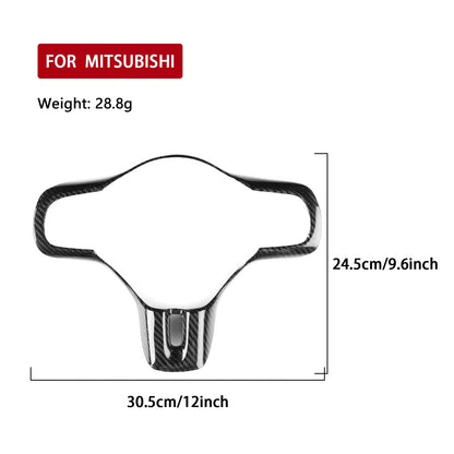 Evo X & Ralliart Steering Wheel Carbon Cover