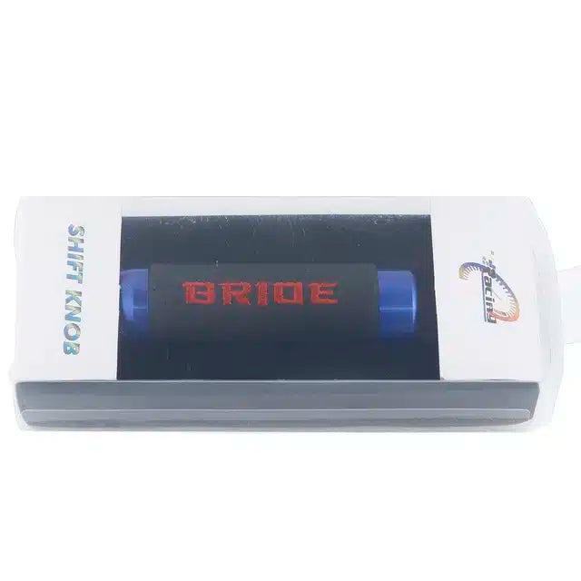 13cm BRIDE Aluminum+Leather Gear Shift Knob