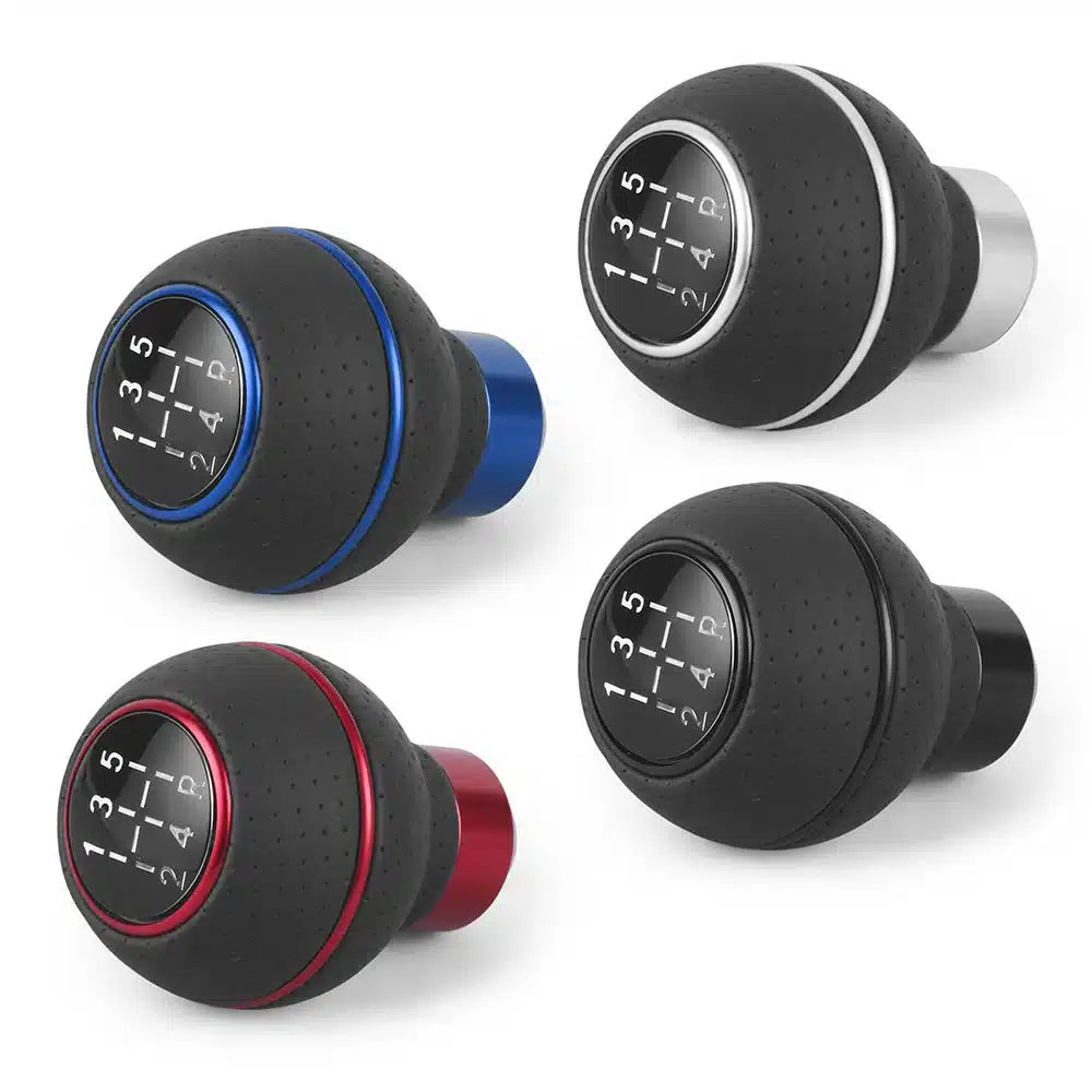 Leather＆AluminiumShift Knob For