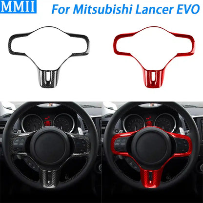 Evo X & Ralliart Steering Wheel Carbon Cover