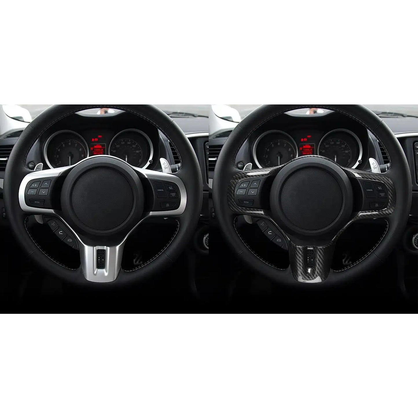 Evo X & Ralliart Steering Wheel Carbon Cover