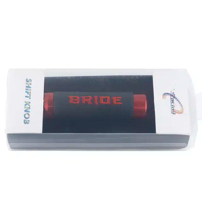 13cm BRIDE Aluminum+Leather Gear Shift Knob