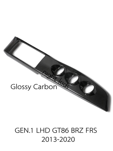 Carbon Gauge Panel