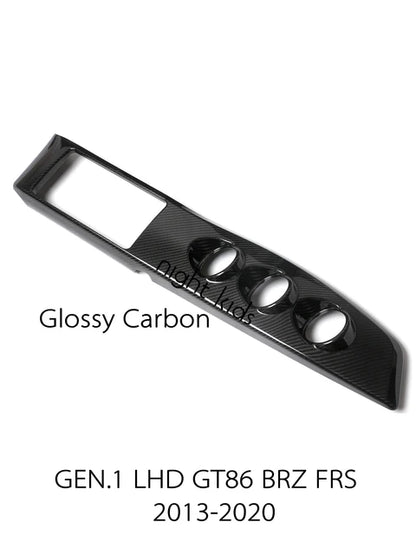 Carbon Gauge Panel