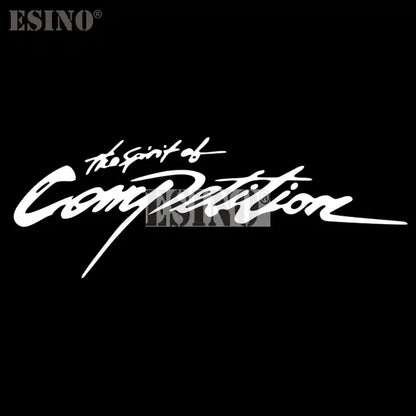 Spirit of Competition Sticker