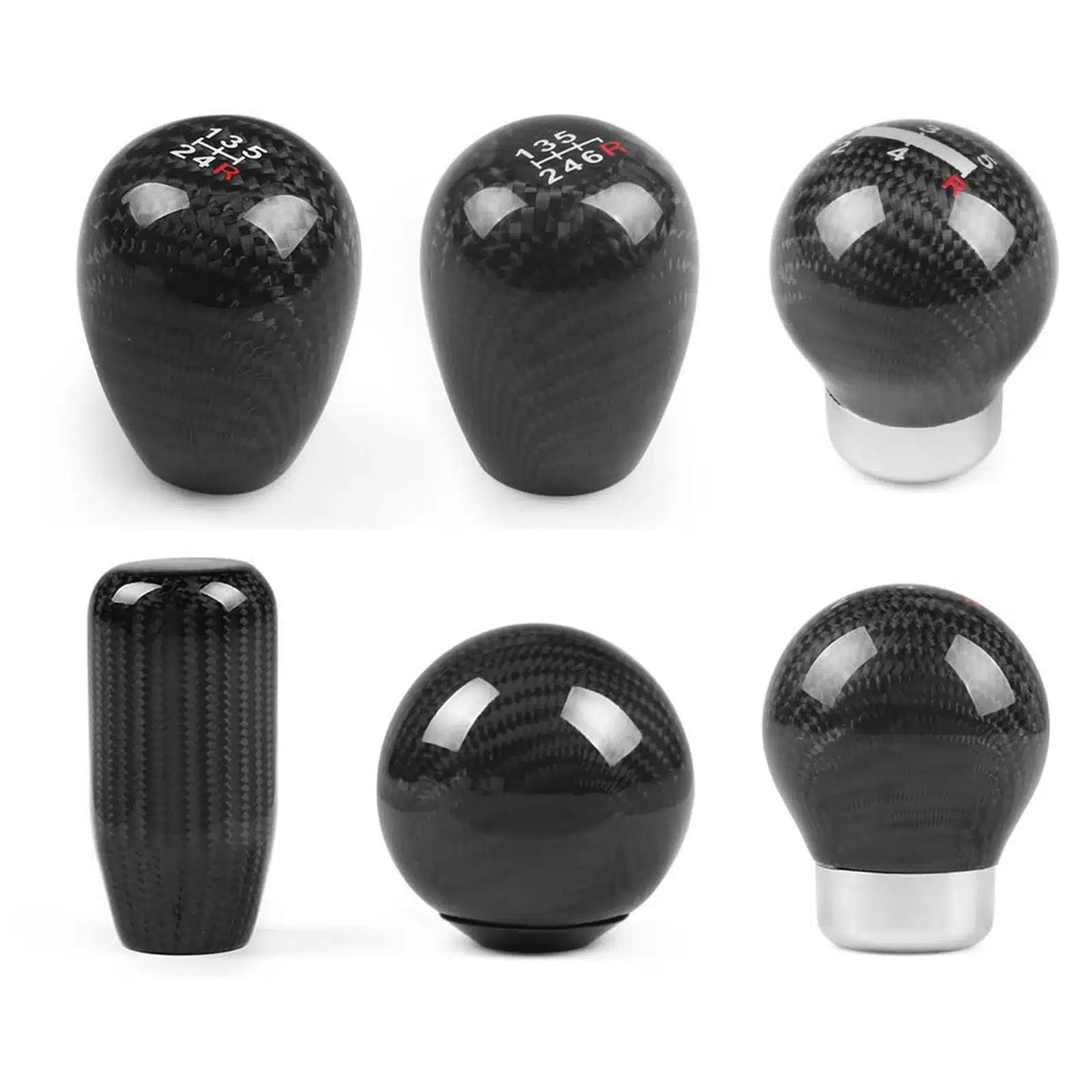 JDM Carbon Fiber Shifter Knob