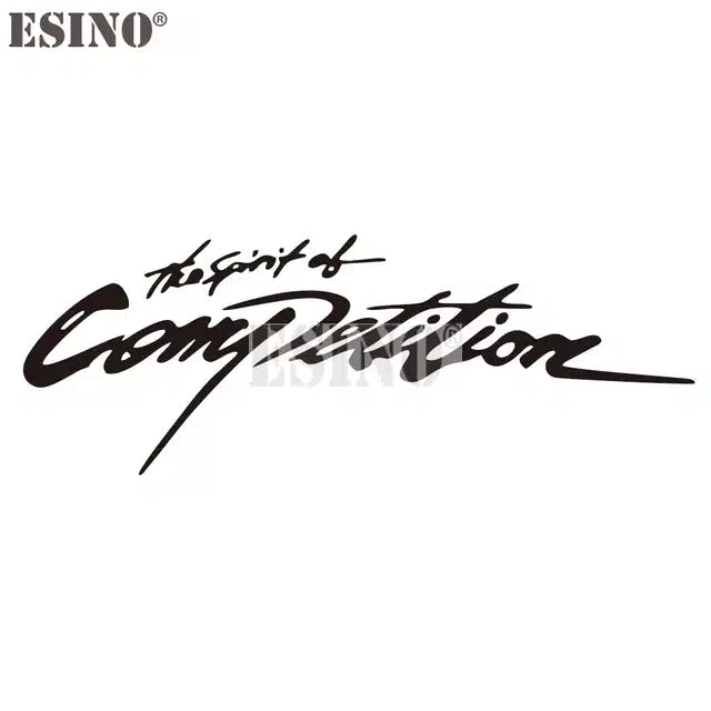 Spirit of Competition Sticker