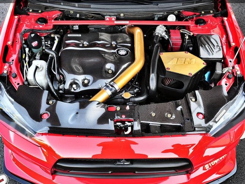 Radiator Carbon Cover