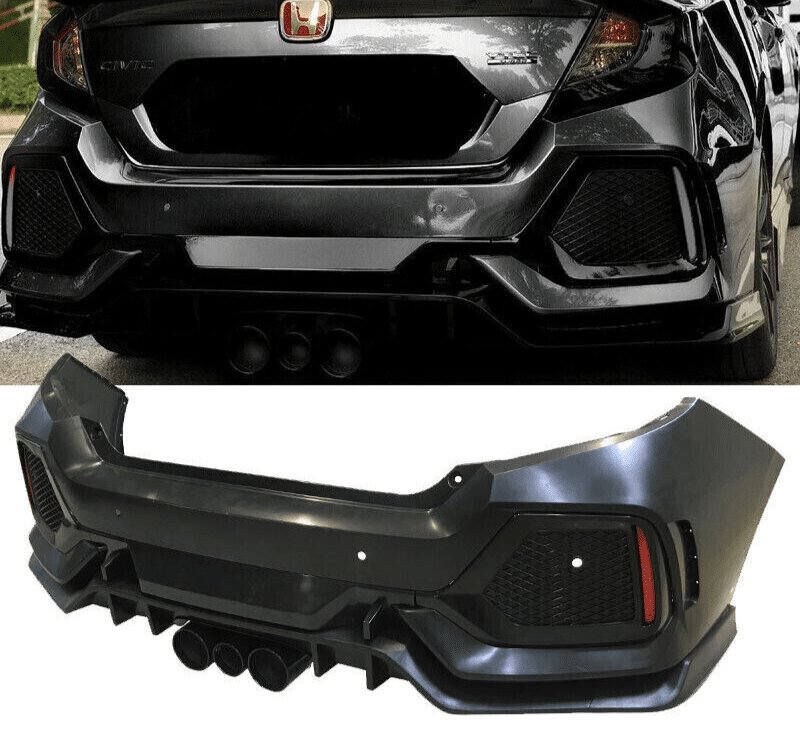 Civic Type-R Style Rear Bumper